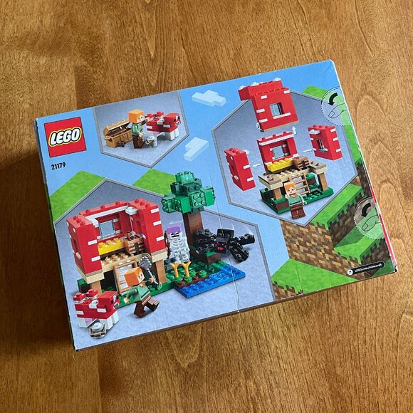 Lego Minecraft "The Mushroom House" set 21179 NIB - Picture 6 of 8